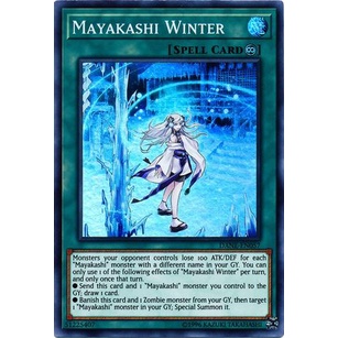 Thẻ bài Yugioh - TCG - Mayakashi Winter / DANE-EN057'