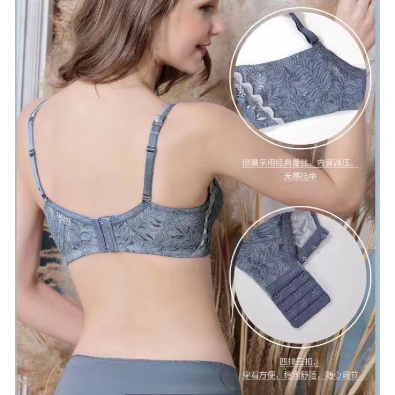 Bộ Lót Ren Không Gọng Đệm Vừa Nâng Ngực Tạo Khe Đỉnh Cao | BigBuy360 - bigbuy360.vn