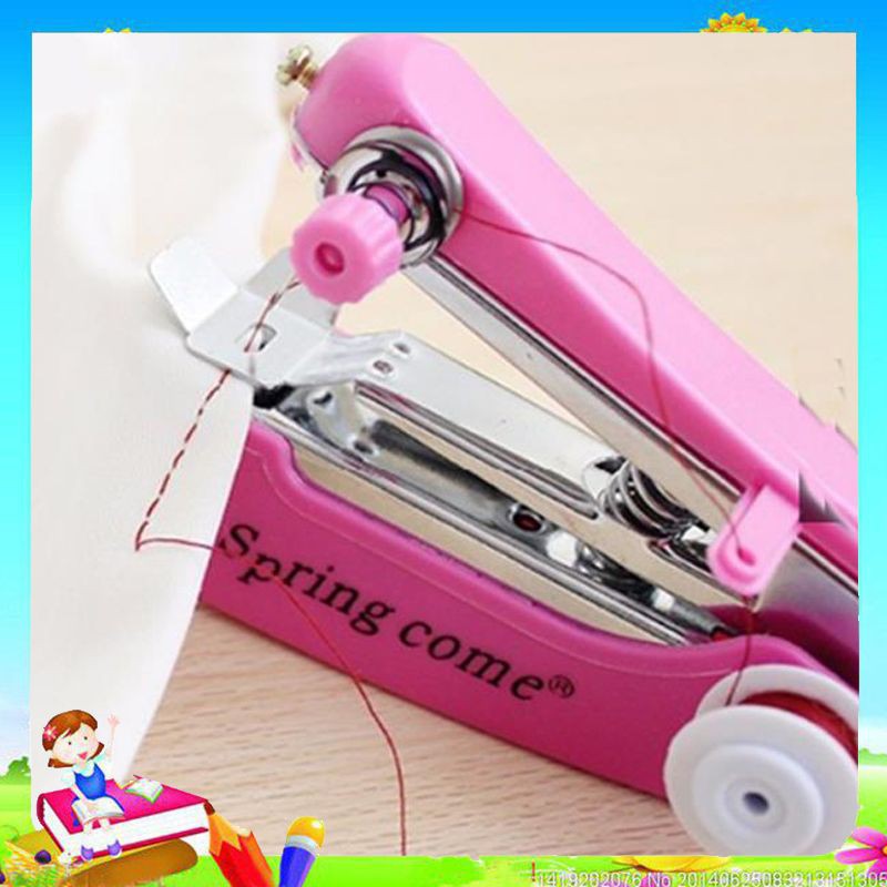 Giá bán buôn 0150 Máy MÁY MAY MINI CẦM TAY MINI SEWING MACHINE  siêu bền