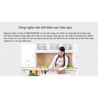 máy ép chậm cỏ lúa mì