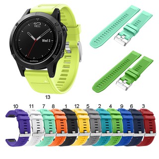 22mm Watch Strap for Garmin Fenix 5 Quick Release Silicone Easy fit Wrist thumbnail