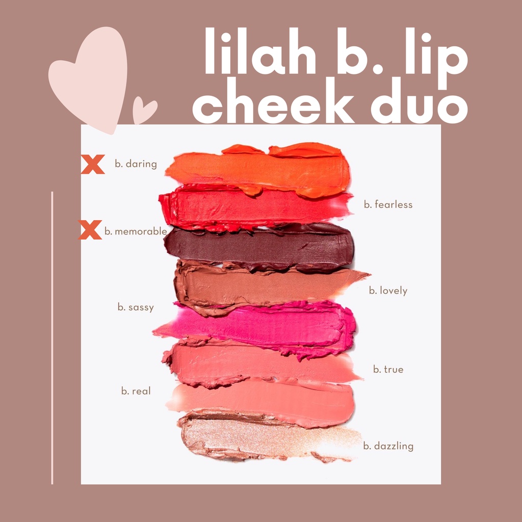 Son kiêm má hồng dạng kem Lilah B. Divine Duo Lip & Cheek