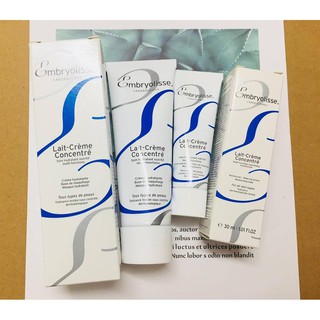Kem dưỡng Embryolisse Lait Crème Concentre (tặng kèm sample) dưỡng ẩm tốt, cho làn da mềm mại , mịn màng như nhung