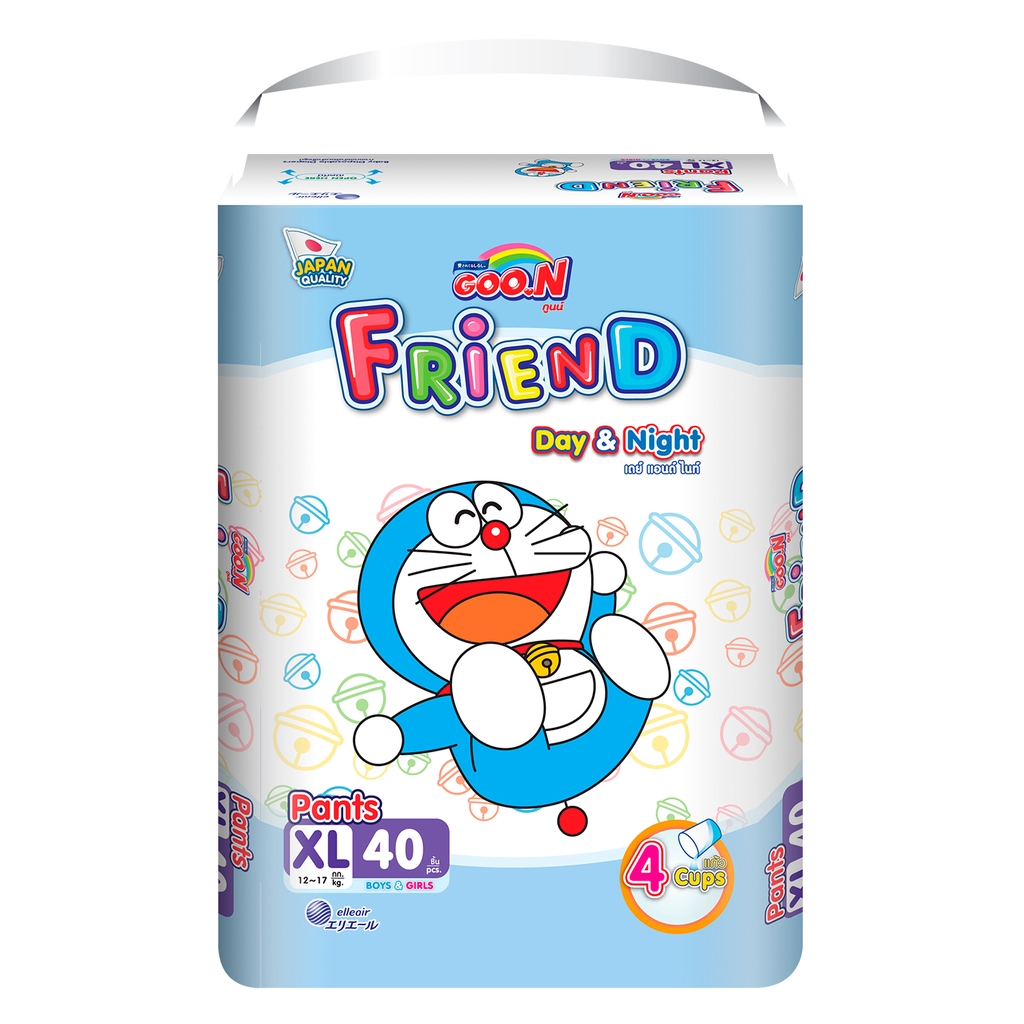 Tã Quần Goon Friend Mới M54/L46/XL40/XXL34/XXXL22