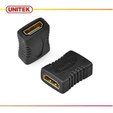 Đầu Nối Cáp HDMI Unitek Y-A013 - bảo hành 12 tháng (Đen)- Full Box