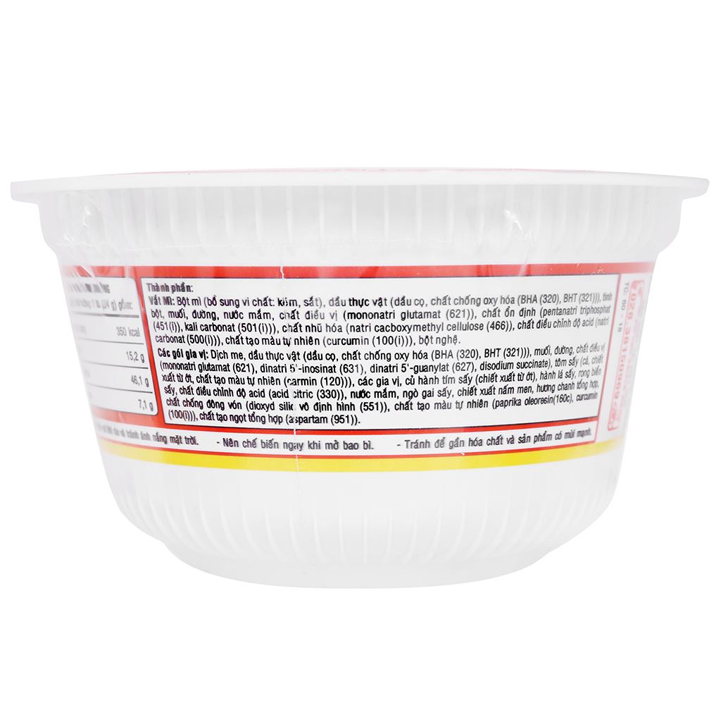 Thùng mì tô Nhớ Mãi Mãi Lẩu Thái (12 tô)