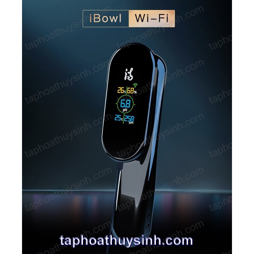 IBOWL 4.0 WIFI PRO 2021-BỘ ĐO PH - NHIỆT ĐỘ- TDS ONLINE