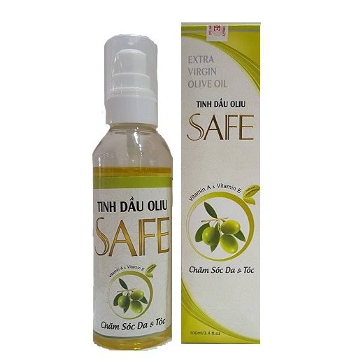 🍀 Dầu Olive Safe - Nguyên Chất Chăm Sóc Da & Tóc