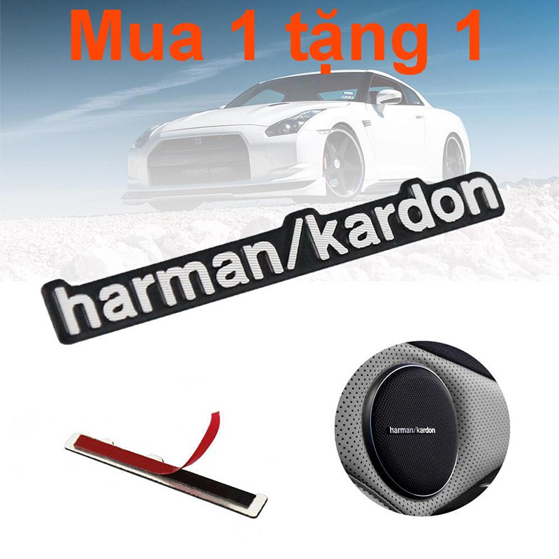 Hình dán chữ Harman/Kardon cho loa âm thanh