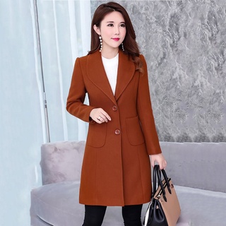 Áo blazer nữ 2 lớp áo dạ nữ blazer hàn quốc dài tay - MT85