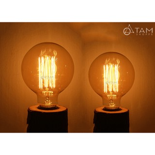 [LOẠI 1] Bóng đèn sợi tóc Edison Tròn (G80 - G95)
