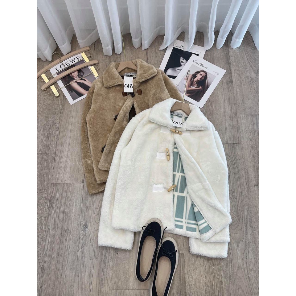 Áo lông về 2 màu_Chất lông thỏ_Fom < 60kg + KÈM VIDEO cận