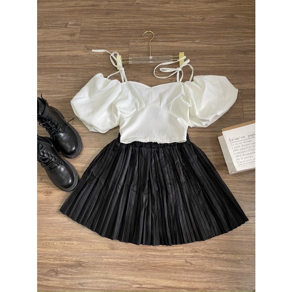 Áo Tay Phòng Dây Thắt Vai Lưng Thun Bigsize 50kg Đến 100kg (M/L/XL/XXL)