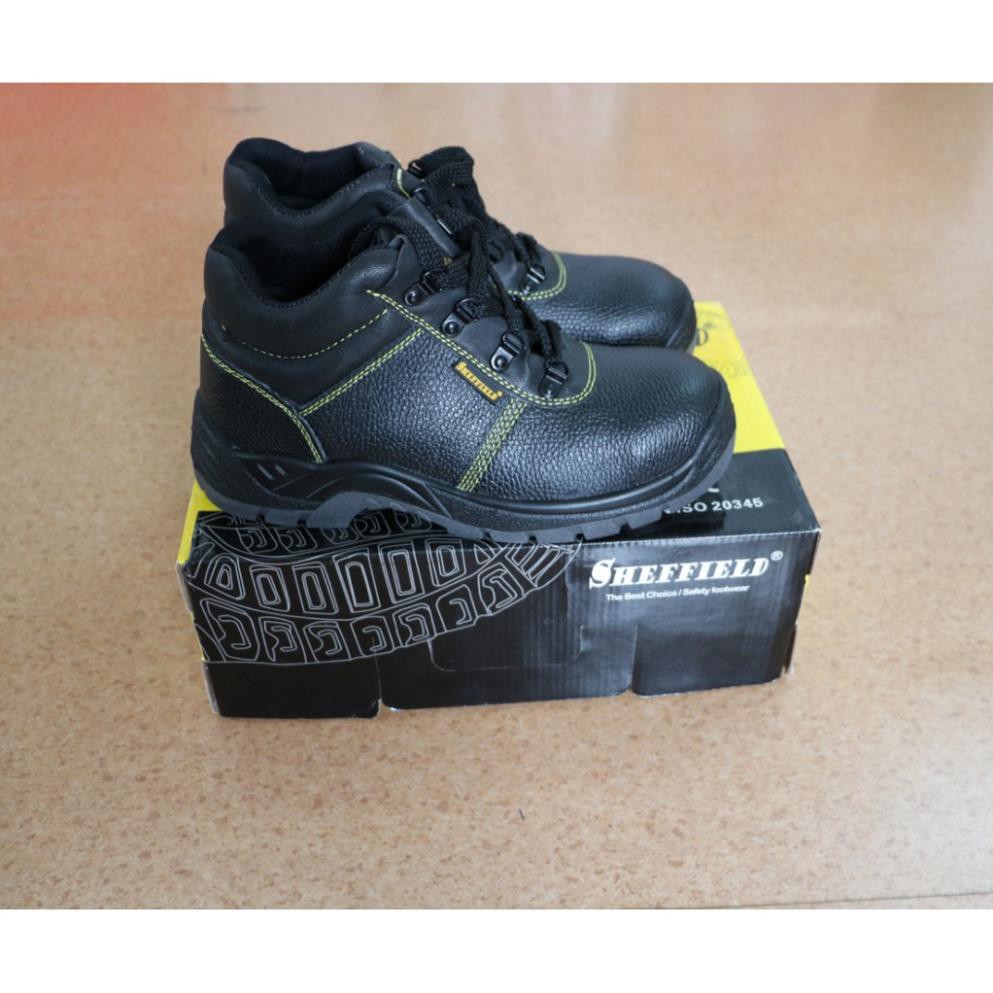 Hot SALE Giày bảo hộ Sheffield đế PU cao cổ Có Sẵn ⚡ CHẤT sịn : new L ' . ' ' ' | BigBuy360 - bigbuy360.vn