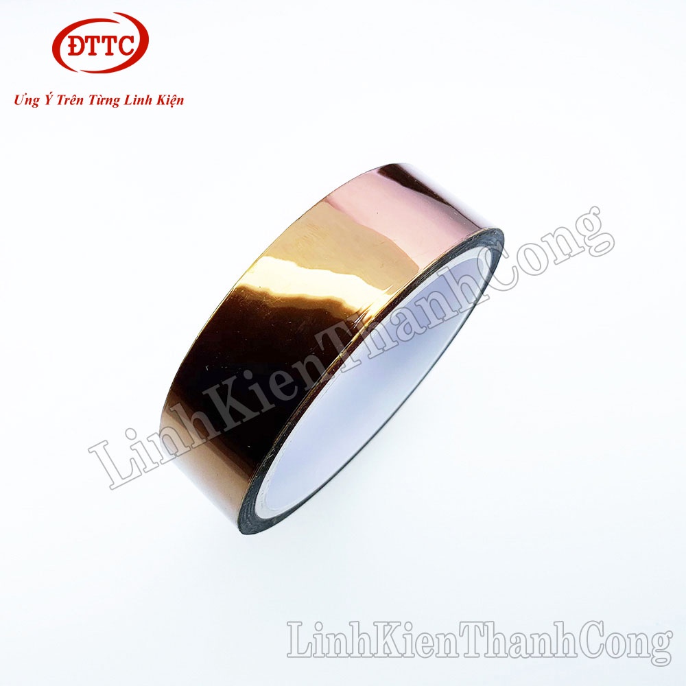 Băng Dính Chịu Nhiệt Nâu 5mm x 33m (Chiều Rộng 5mm)