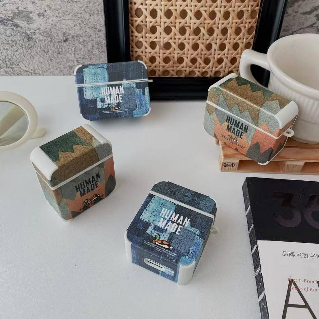 Vỏ bảo vệ hộp tai nghe chống sốc hoạ tiết graffiti đáng yêu dành cho Apple AirPods 1 2 pro