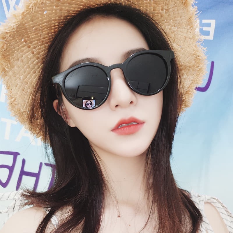 Kính mát nữ ulzzang các màu đi biến 2020 MÀU ĐEN hot nhất (2.3)1