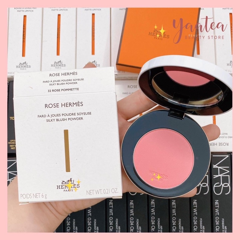 Má Hồng Hermes Silky Blushes full màu