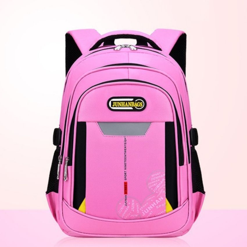 Cặp balo học sinh nam nữ đi học cấp 1, cấp 2 chất liệu vải dù chống thấm, chống xước cao cấp size 42cm có nhiều màu sắc