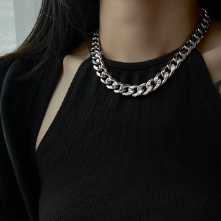 Dây chuyền xích unisex nam nữ loại lớn N139 Choker Club