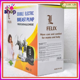 MÁY HÚT SỮA ĐIỆN ĐÔI FELIX - MÁY HÚT SỮA ĐIỆN ĐÔI 9 CẤP ĐỘ, HÚT KHỎE, BẢO HÀNH 12 THÁNG