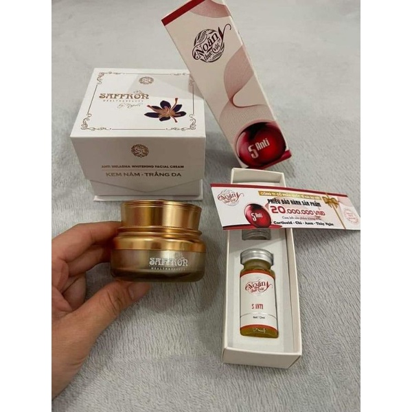 Combo Kem nám Saffron 20g và Noãn