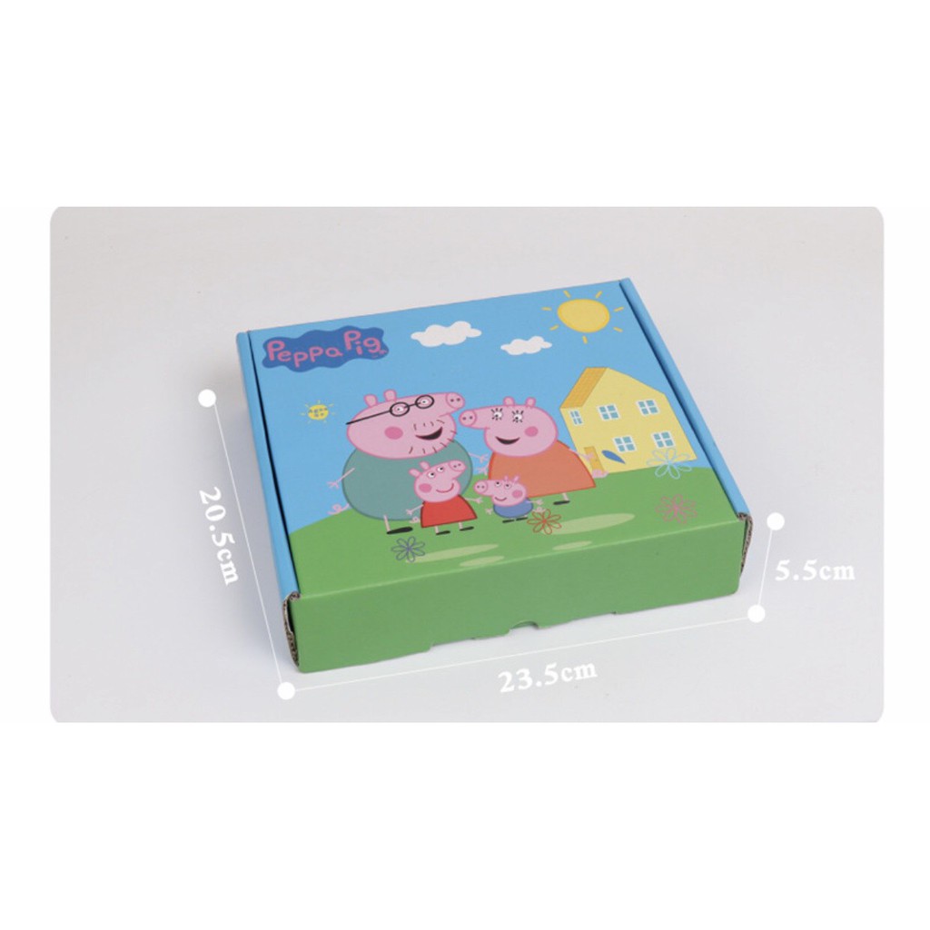 Khuôn vẽ hình và ghép hình chủ đề peppa pig, TPHCM