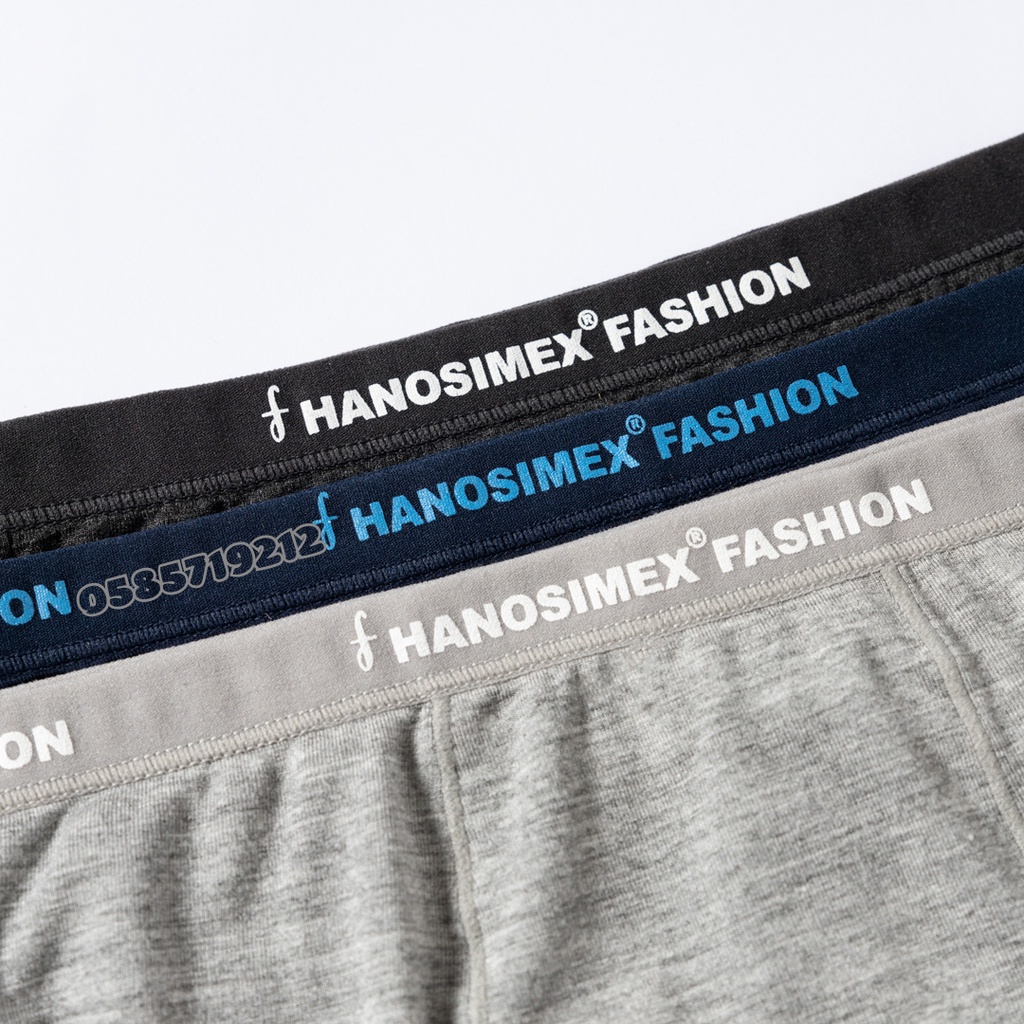 Quần lót quần sịp tam giác nam cạp chữ HANOSIMEX thoáng mát, dễ chịu - Hàng chính hãng Việt Nam chất lượng cao