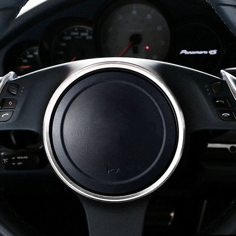 Vòng Bạc Trang Trí Vô Lăng Xe Hơi Porsche Cayenne Panamera Macan 911
