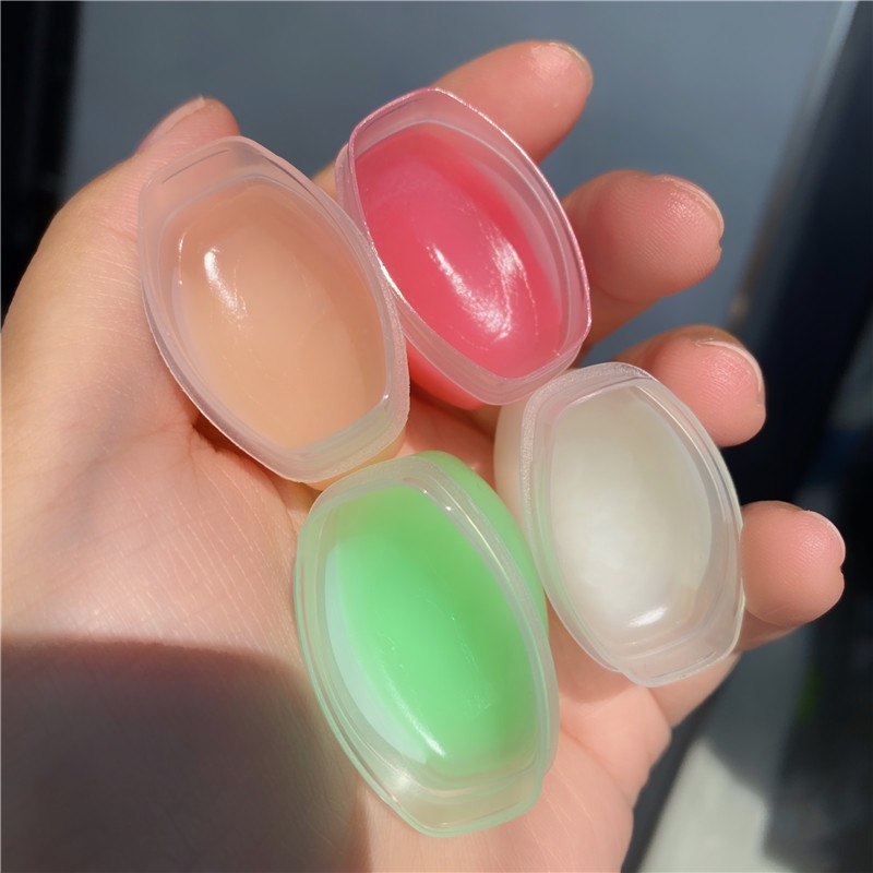 [Hàng mới về] Set 4 hộp mặt nạ dưỡng môi ABPOPA HANBOLI chứa vitamin e và dầu argan tự nhiên