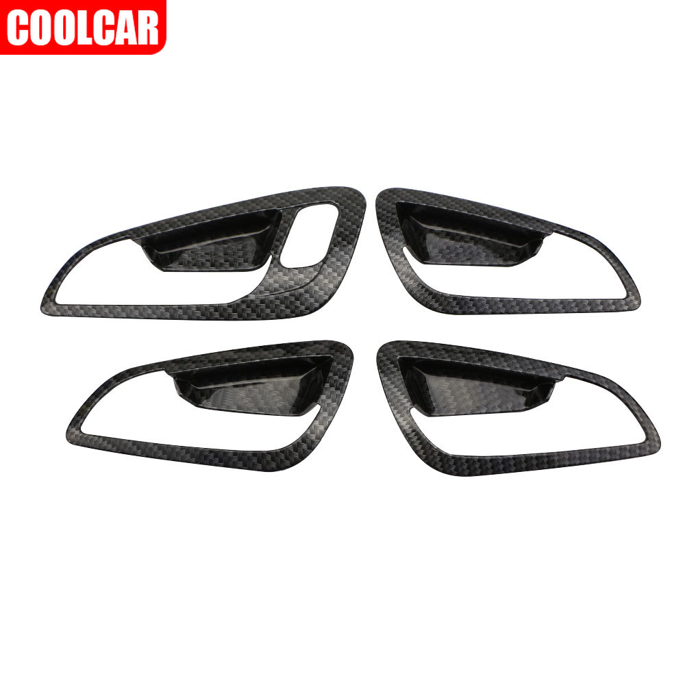 Set 4 Ốp Bảo Vệ Tay Nắm Cửa Trong Xe Ô Tô Ford Focus 4 2015-2017