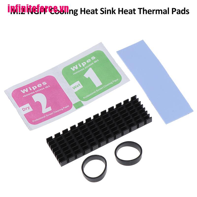 Bộ Tản Nhiệt Bằng Nhôm 1 M.2 Ngff Nvme 2280 Pcie Ssd Chất Lượng Cao