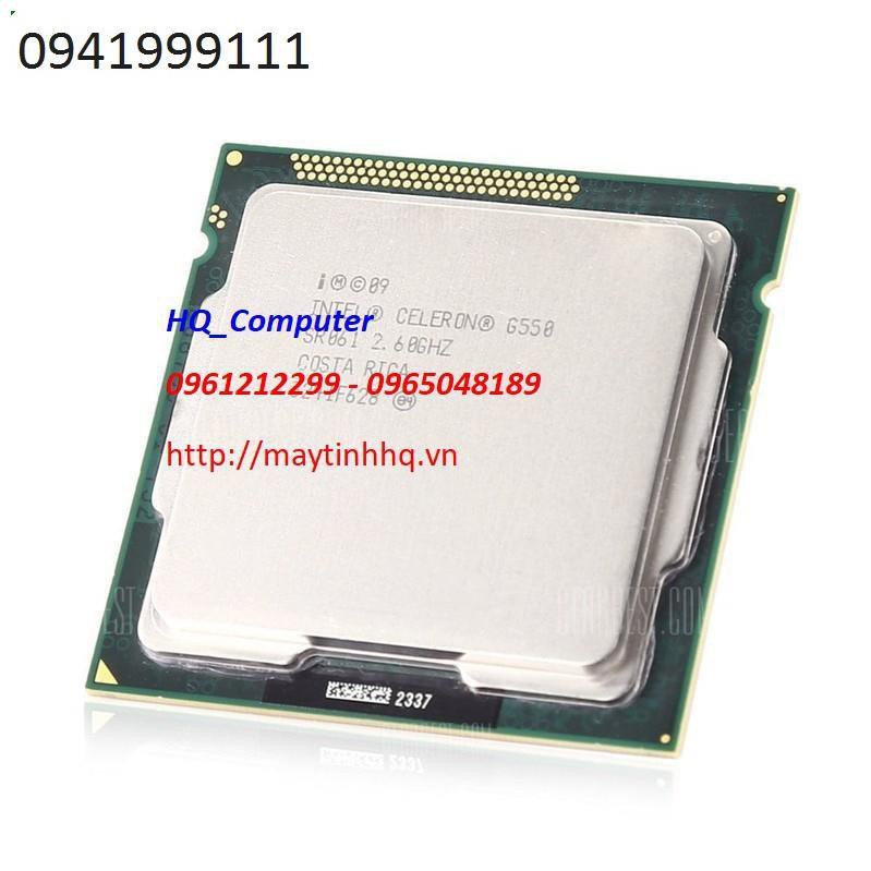 Intel Celeron Dual Core G550