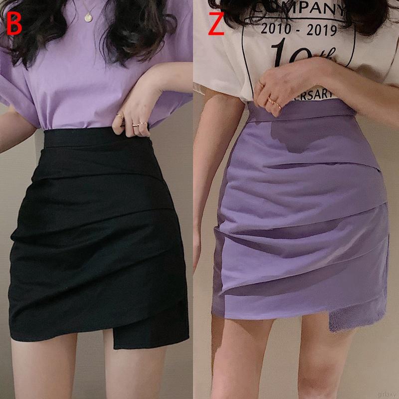 Chân Váy Chữ A Lưng Cao Phong Cách Hàn Quốc Cá Tính Cho Nữ | BigBuy360 - bigbuy360.vn