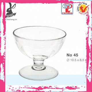 [Mẫu Mới]Ly Đựng Kem No45 Nhựa Trong Acrylic Cao Cấp Fataco Việt Nam