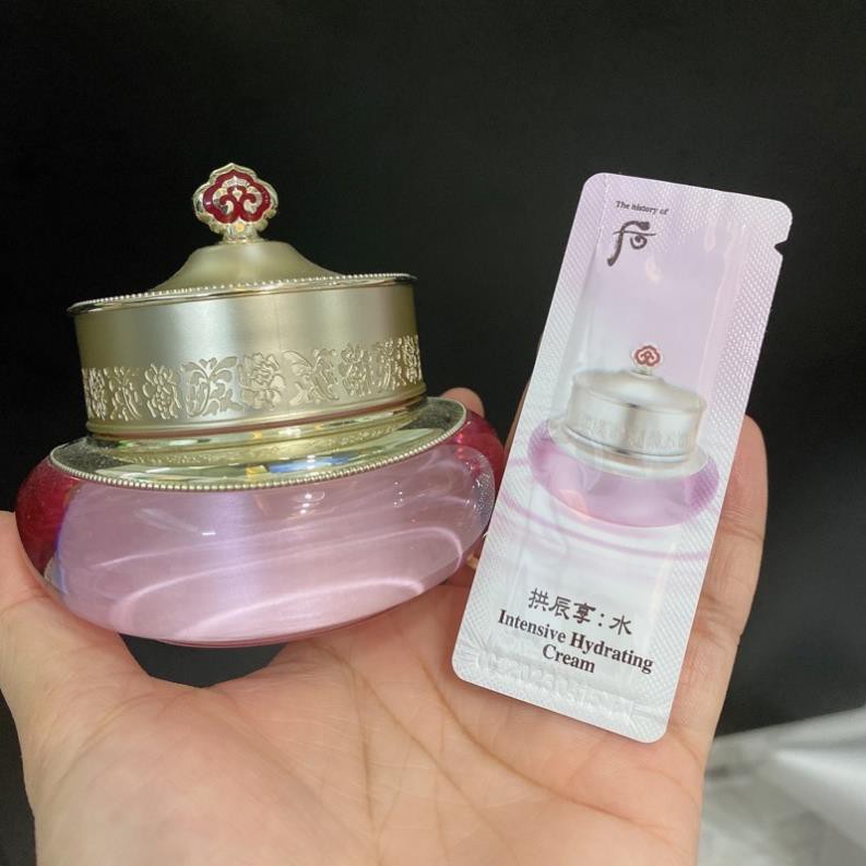Combo 10 gói kem dưỡng dạng gel Whoo Vital Hydrating Cream