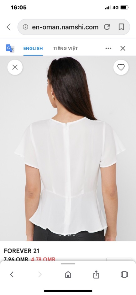 🔆🔆 ÁO CHIFFON CỘT EO F21