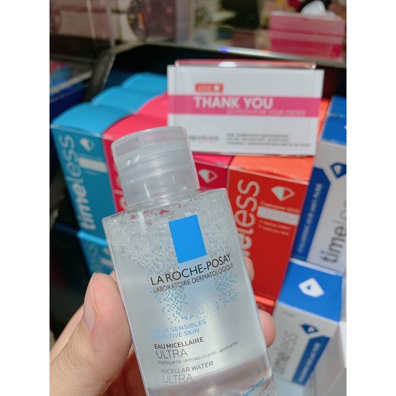 Nước tẩy trang da nhạy cảm La Roche Posay Micellar Water Ultra Sensitive Skin ( 100mL )