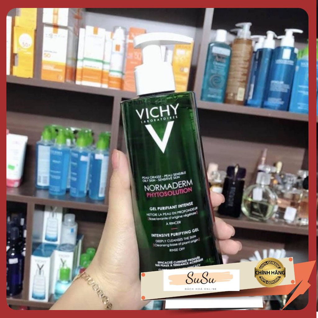 SỮA RỬA MẶT VICHY NORMADERM CHO DA DẦU MỤN 400ml [ Hàng Chính Hãng ]