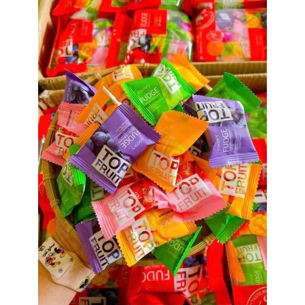 Kẹo TOP trái cây mix đủ vị - kẹo dẻo trái cây Top fruit