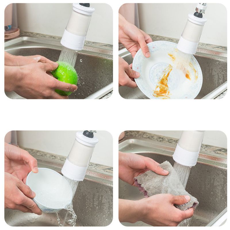 Vòi Lọc Nước Bằng Sứ Có Thể Giặt Sạch Tiện Dụng Cho Nhà Bếp
