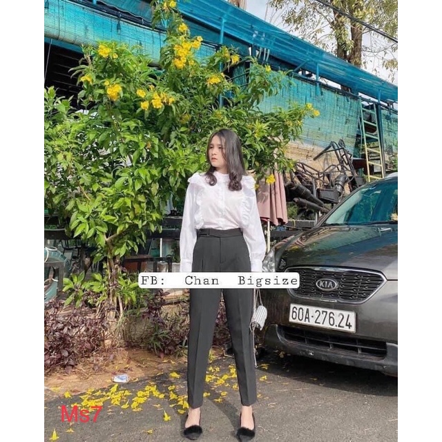 Quần tây lưng cao bigsize 55-90kg