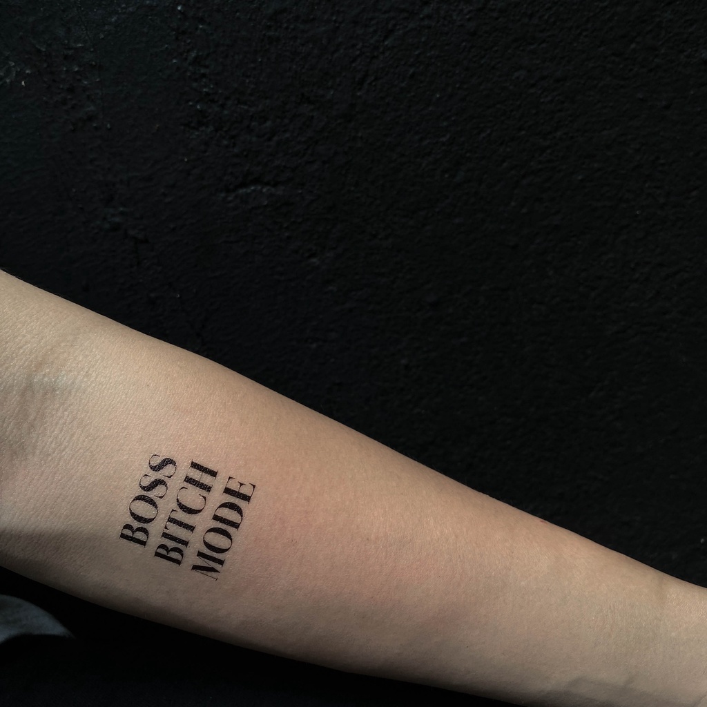 Hình xăm dán tạm thời Tattoodee 7 ngày, xăm trong 1 phút, chống nước 100%