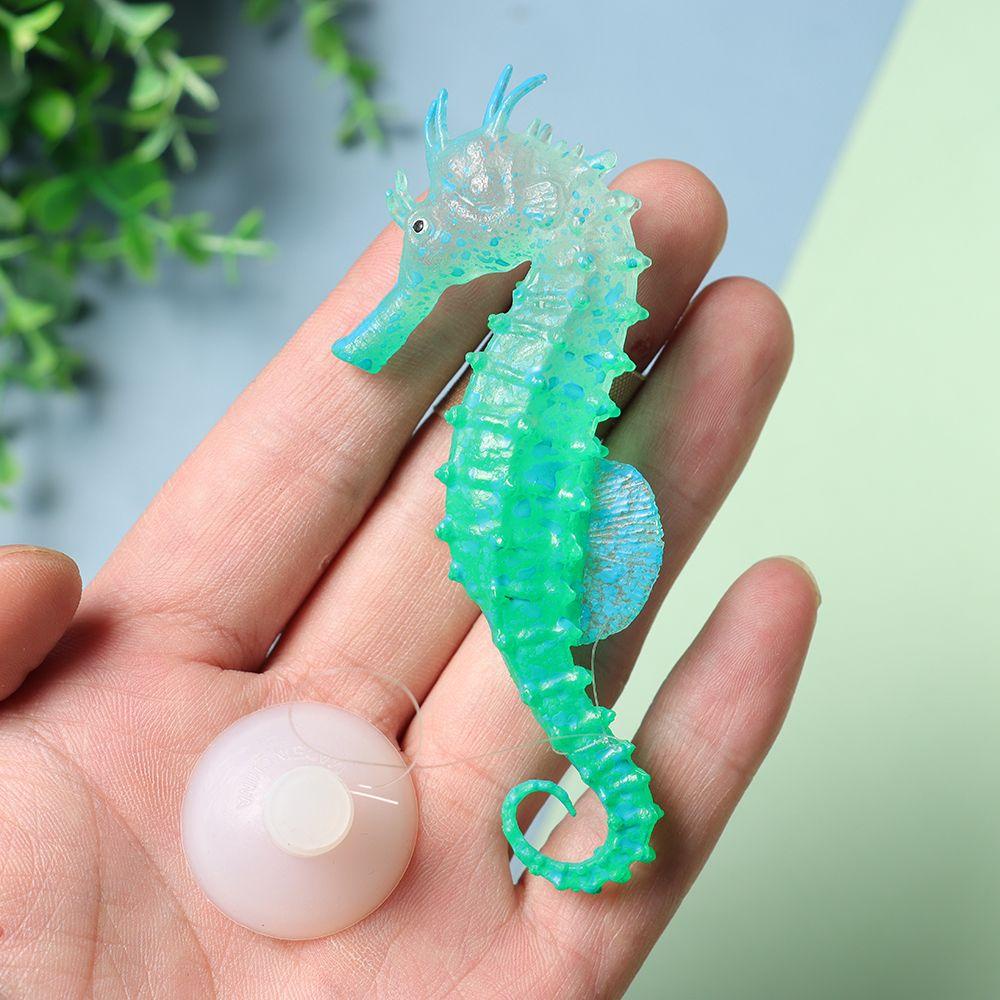 Layor1 Đồ Chơi Trang Trí Bể Cá Bằng Silicone Phát Quang