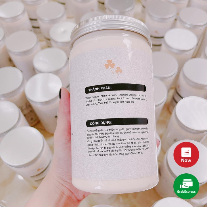 [HỘP 1KG BIG SIZE] Kem dưỡng thể trắng da Body Milk ko bết rít, dưỡng trắng da body toàn thân giá sỉ | BigBuy360 - bigbuy360.vn
