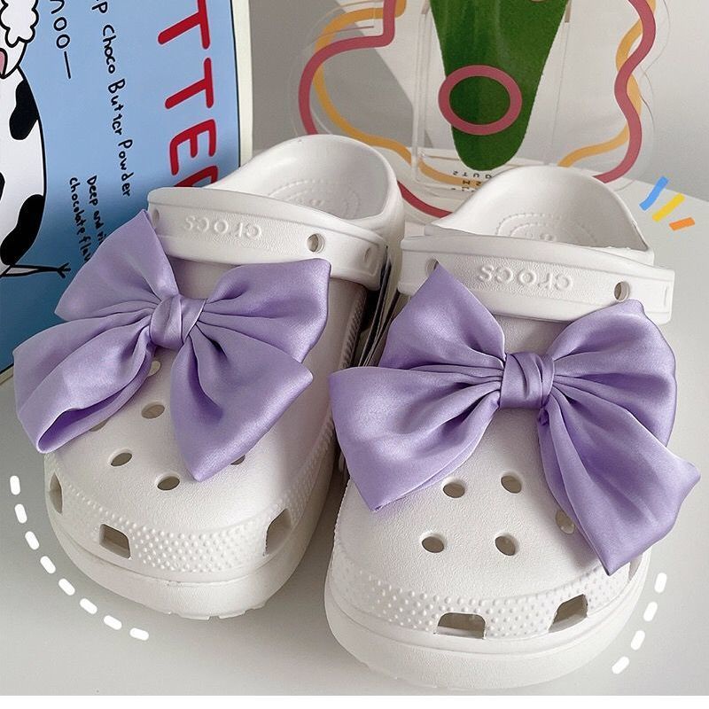 sticker dép crocsCharm Hình Giày Hoạt Hình Dùng Trang Trí Giày DIY