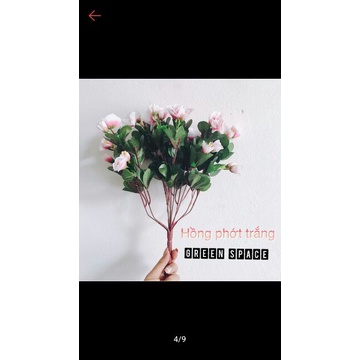 Hoa đỗ quyên cụm Cây hoa giả trang trí nhà cửa ,sự kiện trang trí,phòng khách và khách sạn