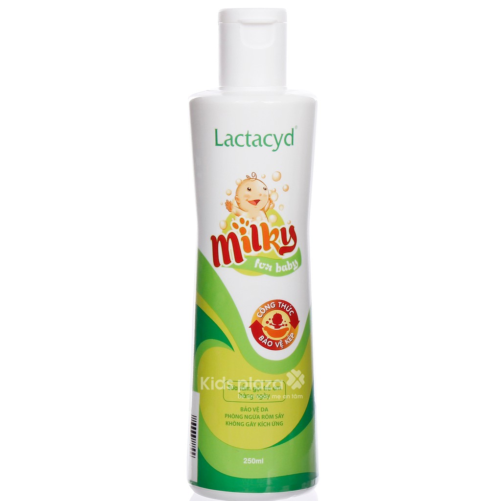 Sữa tắm gội Lactacyd milky 250ML