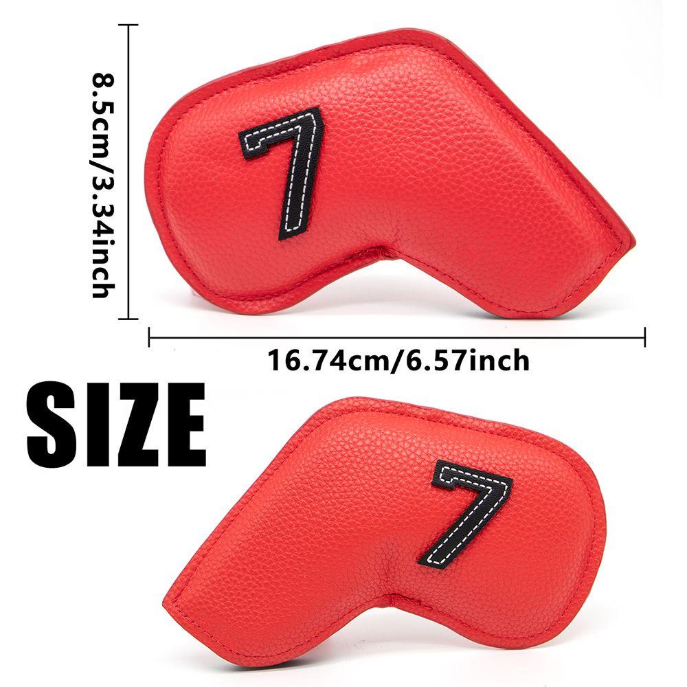 JONYE Bộ 10 Vỏ Bọc Đầu Gậy Đánh Golf 4-9 ASPX