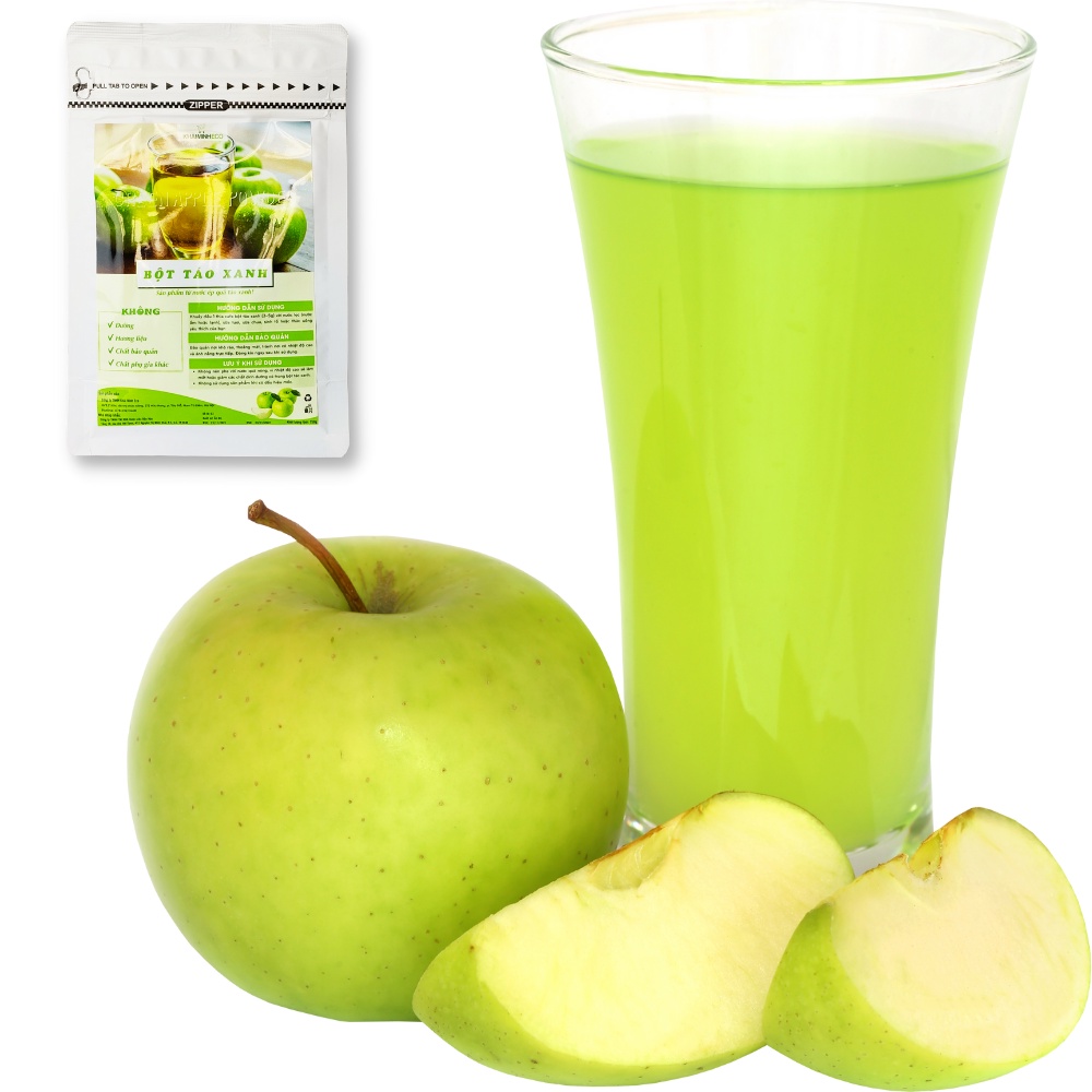 Bột Nước Ép Táo Xanh